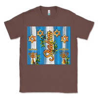 Chestnut shalom with star of david Classic Tee - AdoDesignShop