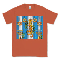 Copper shalom with star of david Classic Tee - AdoDesignShop