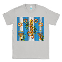 Moon Dust shalom with star of david Classic Tee - AdoDesignShop
