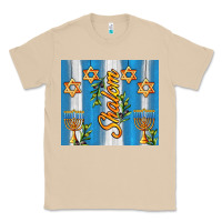 Mushroom shalom with star of david Classic Tee - AdoDesignShop