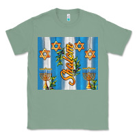 Sage shalom with star of david Classic Tee - AdoDesignShop