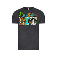 Vintage Black western lets get lit ado Vintage Tee - AdoDesignShop