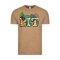 Vintage Coffee western lets get lit ado Vintage Tee - AdoDesignShop