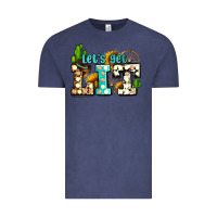 Vintage Denim western lets get lit ado Vintage Tee - AdoDesignShop