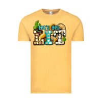 Vintage Mustard western lets get lit ado Vintage Tee - AdoDesignShop