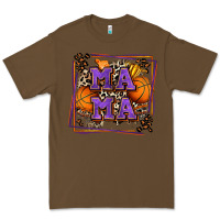 Cacao basketball mama with leopard Premium Tee - Zillion Design Studio