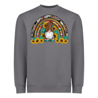 Storm western gnome gemstones sunflowers rainbow Heavyweight Sweatshirt - Artiststas