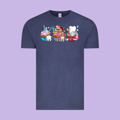 Dental Cupcakes Vintage Tee Designed By Adodesignshop