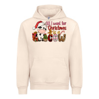 Sandshell all want for christmas is a cow Urban Hoodie - CowGirlArtShop