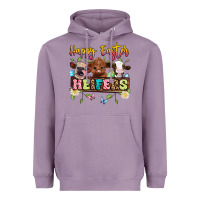 Lavender happy easter heifers Heavyweight Hoodie - Artiststas