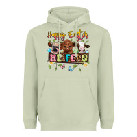 Matcha happy easter heifers Heavyweight Hoodie - Artiststas