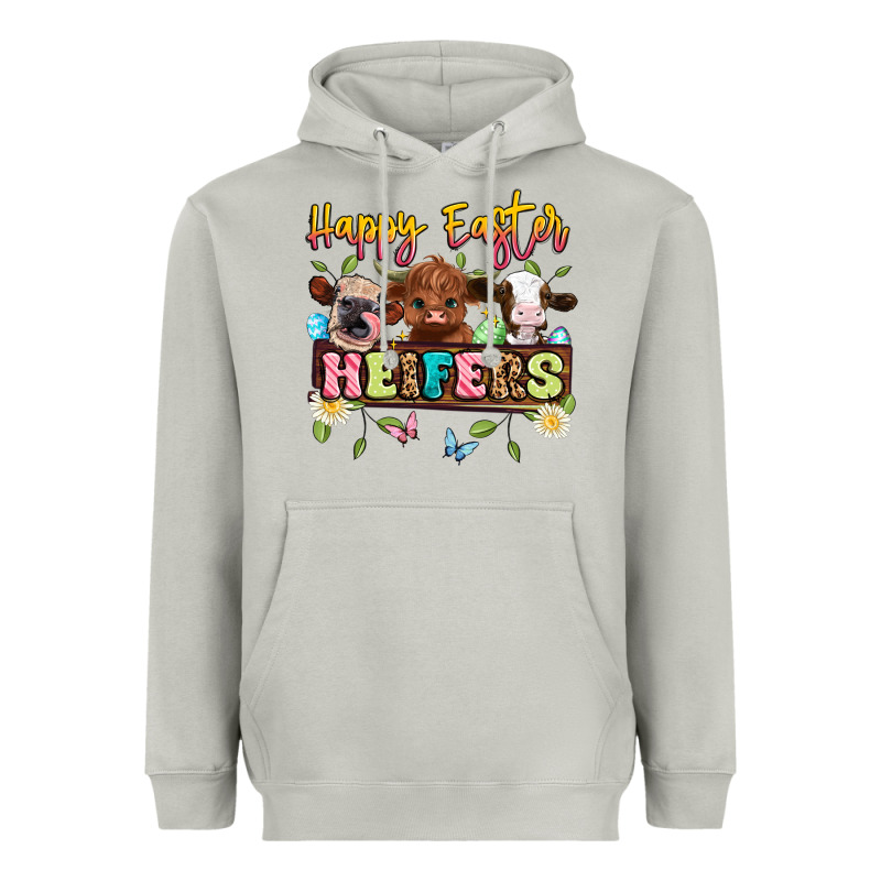Happy Easter Heifers Heavyweight Hoodie by Artiststas | Teevron