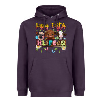 Plum happy easter heifers Heavyweight Hoodie - Artiststas