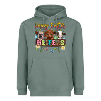 Sage happy easter heifers Heavyweight Hoodie - Artiststas