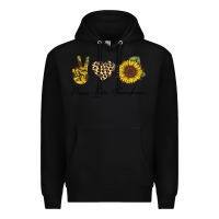 Black Peace Love Sunshine Premium Hoodie - Bettercallsaul