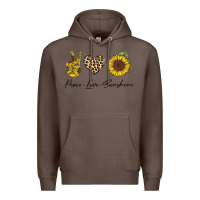 Coffee Peace Love Sunshine Premium Hoodie - Bettercallsaul