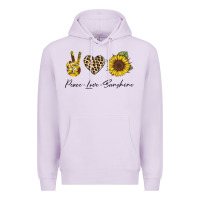 Lilac Peace Love Sunshine Premium Hoodie - Bettercallsaul