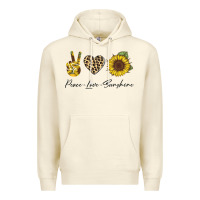 Sandshell Peace Love Sunshine Premium Hoodie - Bettercallsaul