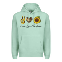 Seafoam Peace Love Sunshine Premium Hoodie - Bettercallsaul
