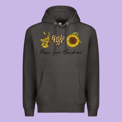 Peace Love Sunshine Premium Hoodie Designed By Bettercallsaul