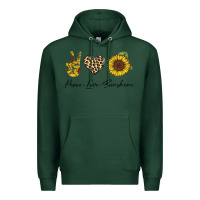 Sports Green Peace Love Sunshine Premium Hoodie - Bettercallsaul