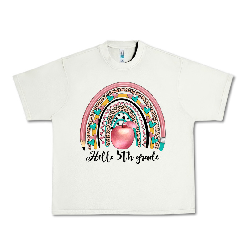 Hello 5th Grade Urban Heavy Tee by JahusDesignShop | Teevron