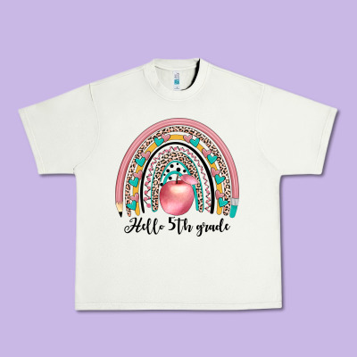 Hello 5th Grade Urban Heavy Tee Designed By Jahusdesignshop
