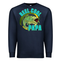Navy reel cool papa Premium Sweatshirt - Jasminsmagicworld