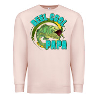 Pale Pink reel cool papa Premium Sweatshirt - Jasminsmagicworld
