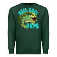 Sports Green reel cool papa Premium Sweatshirt - Jasminsmagicworld