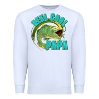 White reel cool papa Premium Sweatshirt - Jasminsmagicworld