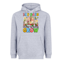 Heather Grey 100 days watching my students grow Heavyweight Hoodie - Artiststas