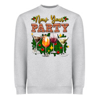 Heather Grey new year party christmas coctail Heavyweight Sweatshirt - AdoDesignShop