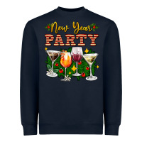 Navy new year party christmas coctail Heavyweight Sweatshirt - AdoDesignShop