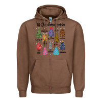 Chestnut tis the damn season music Zipper Hoodie - MaliasSmallBusiness