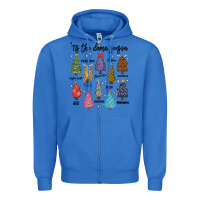 True Royal tis the damn season music Zipper Hoodie - MaliasSmallBusiness