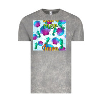 Cloud Rock seahorse and sea shell seamless pattern Vintage Tee - BundleAndBundleShop