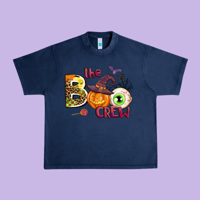 The Boo Crew Urban Heavy Tee Designed By Adodesignshop