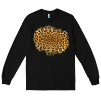 Black leopard patch Long Sleeve Tee - Jasminsmagicworld