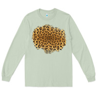 Matcha leopard patch Long Sleeve Tee - Jasminsmagicworld