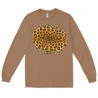 Toasted Coconut leopard patch Long Sleeve Tee - Jasminsmagicworld