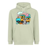 Matcha easter train Heavyweight Hoodie - Artiststas