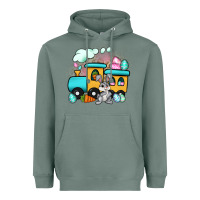 Sage easter train Heavyweight Hoodie - Artiststas