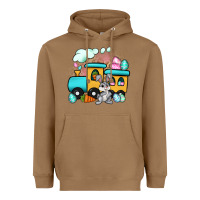 Toasted Coconut easter train Heavyweight Hoodie - Artiststas