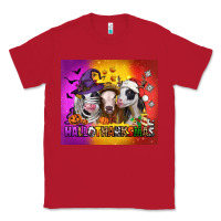 Red hallothanksmas heifers Classic Tee - Jasminsmagicworld