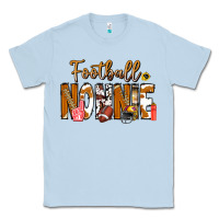 Dusty Blue football NONNiE Classic Tee - CowhideDigitalArt