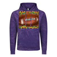 Cloud Purple football leopard turquoise sunflower Vintage Hoodie - JahusDesignShop
