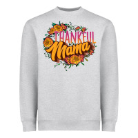 Heather Grey thankful mama Heavyweight Sweatshirt - JahusDesignShop