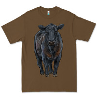 Cacao black angus cattle Premium Tee - RanaPortraitStore