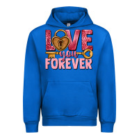 Cobalt Love you forever Valentine's Day Urban Hoodie - HowdyJamesFarm